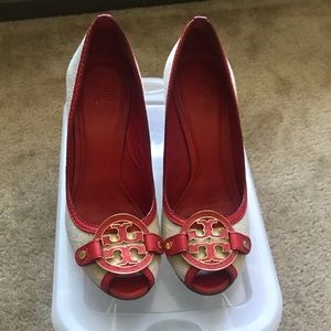 Tory Burch espadrille wedge heels